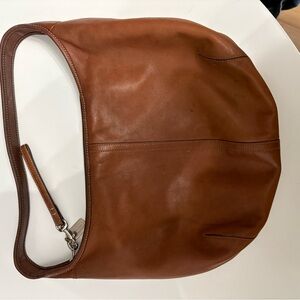 Brown Leather Vintage Coach Bag